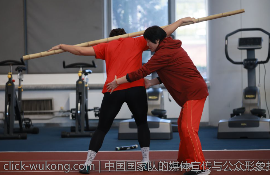 中国国家队的媒体宣传与公众形象打造